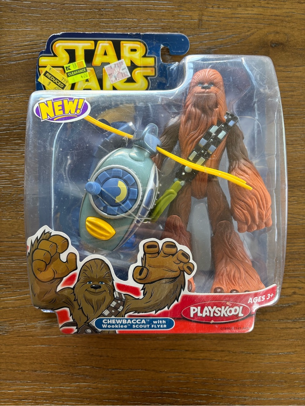 Star Wars Chewbacca Action Figure with Scout Flyer - Brown